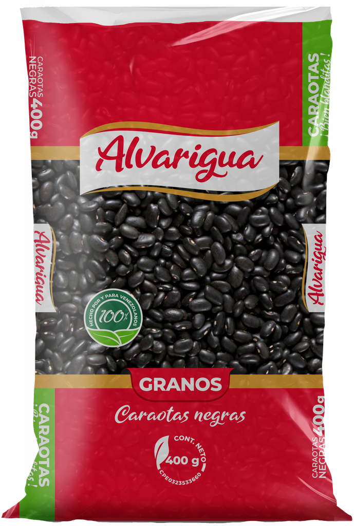 CARAOTAS NEGRAS ALVARIGUA 24X400GR (E)