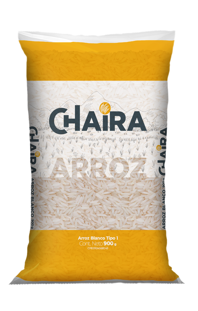 ARROZ BLANCO TIPO 1 CHAIRA 24X900GR (E)